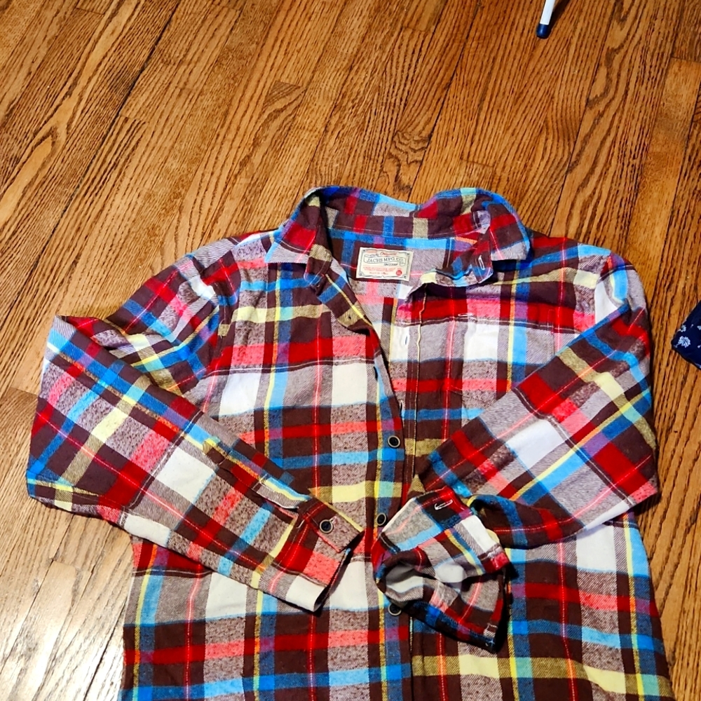 Jachs Manufacturing Co. Men's XL plaid flannel shirt. Great condition
